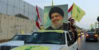 Apoiadores de líder do Hezbollah, Sayyed Hassan Nasrallah
25/10/2019
REUTERS/Aziz Taher  Foto: Reuters