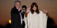 Chapa de Alberto Fernández e Cristina Kirchner venceu as primárias e está à frente nas pesquisas  Foto: Agustin Marcarian/Reuters / BBC News Brasil