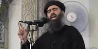 O terrorista al-Baghdadi em fotografia de 2011, quando o “Estado Islâmico”(EI) estava em plena expansão    Foto: DW / Deutsche Welle