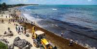 Derramamento de petróleo na praia de Itapuama Beach, em Cabo de Santo Agostinho (PE) 
22/10/2019
REUTERS/Diego Nigro  Foto: Reuters