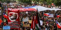 Protestos devem continuar a ocorrer nesta semana no Chile  Foto: DW / Deutsche Welle
