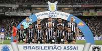 Equipe que iniciou a partida contra o Cruzeiro (Foto: Vítor Silva/Botafogo)  Foto: Lance!