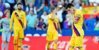 Nem Messi conseguiu evitar a derrota do Barça (Foto: AFP)  Foto: LANCE!