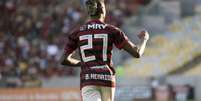 Bruno Henrique fez um hat-trick no clássico (Delmiro Junior/Photo Premium/Lancepress!)  Foto: Lance!