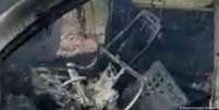 Carro queimado e crivado de balas foi encontrado perto da fronteira entre M&eacute;xico e EUA  Foto: DW / Deutsche Welle