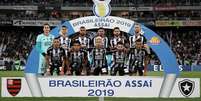 Equipe titular do Botafogo na derrota para o Flamengo (Foto: Vítor Silva/Botafogo)  Foto: Lance!