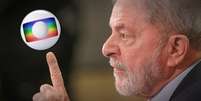 O ex-presidente Lula quer um enfrentamento direto com Bonner na Globo  Foto: Reprodução/Instagram @lulaoficial e Divulgação/TV Globo / Sala de TV