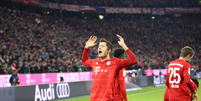 Bayern de Munique foi às redes duas vezes no duelo (Foto: Reprodução/Twitter)  Foto: Gazeta Esportiva