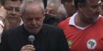 Lula prometeu fazer uma manifestação contra a Globo assim que deixasse a cadeia  Foto: Reprodução