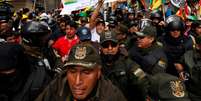 Manifestação contra presidente da Bolívia, Evo Morales
10/10/2019
REUTERS/Carlos Garcia Rawlins  Foto: Reuters