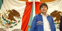 Presidente da Bol&iacute;via, Evo Morales, em visita ao Congresso mexicano
24/10/2003
REUTERS/Daniel Aguilar  Foto: Reuters