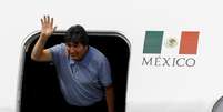 Evo Morales  chega à Cidade do México
12/11/2019 REUTERS/Luis Cortes  Foto: Reuters