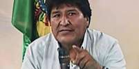Evo Morales anunciou renúncia em pronunciamento em rede nacional no domingo — vice também deixou o cargo  Foto: AFP / BBC News Brasil