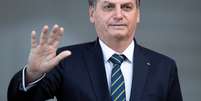 Presidente Jair Bolsonaro acena a jornalistas antes de reunião da cúpula do Brics
14/11/2019
Pavel Golovkin/Pool via REUTERS  Foto: Reuters
