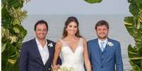 Tuka Rocha no casamento de Maysa Marques e Eduardo Mussi; Maysa e Tuka faleceram após acidente de avião bimotor, Eduardo segue internado  Foto: Reprodução/Instagram Tuka Rocha / Estadão