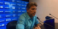 Renato Ga&uacute;cho demonstrou interesse em continuar no Gr&ecirc;mio (Foto: Reprodu&ccedil;&atilde;o/Gr&ecirc;mio)  Foto: Gazeta Esportiva