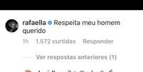 Rafaella Santos elogia o namorado, Gabigol: 'Respeita meu homem, querido'  Foto: Divulgação, Instagram / David Brazil / PurePeople