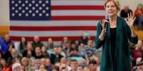 Pré-candidata democrata à Presidência dos EUA, Elizabeth Warren, em Manchester, New Hampshire
23/11/2019 REUTERS/Brian Snyder  Foto: Reuters