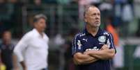 O técnico Mano Menezes deixou o Palmeiras com menos de três meses no cargo (Agência Palmeiras/Divulgação)  Foto: LANCE!