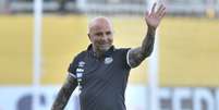 Jorge Sampaoli não sabe se fica no Santos para a próxima temporada (Foto: Ivan Storti/Santos)  Foto: Gazeta Esportiva