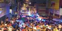 Baile funk vira &#039;fluxo&#039; na rua, atrai milhares e movimenta economia na periferia  Foto: Reprodução Facebook