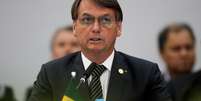 Presidente Jair Bolsonaro durante cúpula do Mercosul
05/12/2019
REUTERS/Ueslei Marcelino  Foto: Reuters