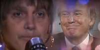 Bolsonaro assume o rosto de Whitney Houston e canta I Will Always Love You (Eu Sempre Vou Amar Você) para Donald Trump em vídeo feito por Bruno Sartori.  Foto: YouTube / Reprodução