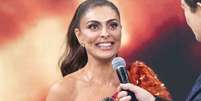 Juliana Paes vence pr&ecirc;mio de Melhor Atriz&nbsp;no Melhores do Ano 2019, realizado no programa 'Doming&atilde;o do Faust&atilde;o', neste domingo, 15 de dezembro de 2019  Foto: Divulga&ccedil;&atilde;o, TV Globo / PurePeople