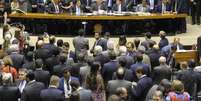 Sess&atilde;o conjunta do Congresso Nacional para vota&ccedil;&atilde;o do Or&ccedil;aamento de 2020, nesta ter&ccedil;a, 17  Foto: Waldemir Barreto/Ag&ecirc;ncia Senado / Estad&atilde;o