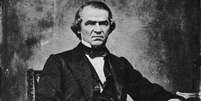 Andrew Johnson foi o primeiro presidente americano a enfrentar um impeachment  Foto: Print Collector/Getty Images / BBC News Brasil