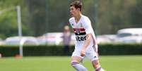 Patryck, campeão mundial sub-17, é um dos jovens tricolores que estreiam na Copa São Paulo (Foto: Divulgação)  Foto: Lance!