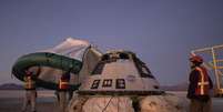 Após falhar em missão, cápsula Starliner volta para Terra  Foto: EPA / Ansa