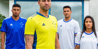 Cruzeiro divulgou os novos uniformes para 2020-21 (Foto: Reprodu&ccedil;&atilde;o/Twitter)  Foto: Gazeta Esportiva