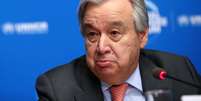 O secret&aacute;rio-geral das Na&ccedil;&otilde;es Unidas, Ant&oacute;nio Guterres, participa de uma coletiva de imprensa em Genebra, Su&iacute;&ccedil;a. 17/12/2019. REUTERS/Denis Balibouse  Foto: Reuters