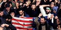Manifestantes protestam em Teer&atilde; contra morte do general iraniano Qassim Soleimani  Foto: DW / Deutsche Welle