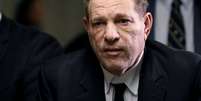 Harvey Weinstein no primeiro dia de julgamento  Foto: Brendan McDermid / Reuters
