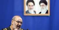 Hossein Salami, l&iacute;der da Guarda Revolucion&aacute;ria do Ir&atilde;  Foto: Morteza Nikoubazl / Reuters