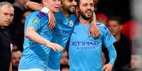 City vence United e garante boa vantagem na Copa da Liga Inglesa - (Foto: PAUL ELLIS / AFP)  Foto: LANCE!