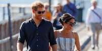 Príncipe Harry e sua esposa, Meghan, chegam para cumprimentar o público em Kingfisher Bay, em Queensland, na Austrália
22/10/2018
REUTERS/Phil Noble  Foto: Reuters