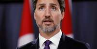 Primeiro-ministro do Canadá, Justin Trudeau, durante entrevista coletiva em Ottawa
09/01/2020 REUTERS/Blair Gable  Foto: Reuters