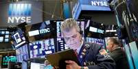 Operadores na Bolsa de Nova York. 08/01/2020. REUTERS/Brendan McDermid  Foto: Reuters