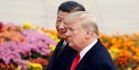 Trump e Xi Jinping em Pequim, China 9/11/ 2017 REUTERS/Damir Sagolj  Foto: Reuters