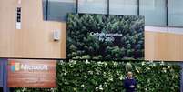 CEO da Microsoft, Satya Nadella, anuncia planos ambientais da empresa em Redmond, Washington (EUA) 
16/01/2020
REUTERS/Lindsey Wasson  Foto: Reuters