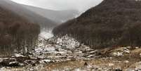 Itália recorda 3º aniversário de avalanche no Rigopiano  Foto: ANSA / Ansa - Brasil
