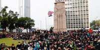 Manifestantes durante protesto em Hong Kong
19/01/2020 REUTERS/Tyrone Siu  Foto: Reuters