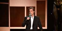 Brad Pitt durante discurso de agradecimento no SAG Awards  Foto: Reuters