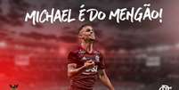 Atacante Michael reforça o Flamengo nas próximas temporadas (Foto: Divulgação/Flamengo)  Foto: Lance!