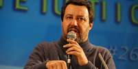 Matteo Salvini está em plena campanha para eleições regionais  Foto: ANSA / Ansa - Brasil