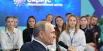 Putin se reúne com estudantes em Sochi
22/01/2020
Sputnik/Alexey Druzhinin/Kremlin via REUTERS  Foto: Reuters