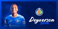 Deyverson foi anunciado como novo reforço do Getafe (Foto: Divulgação/Getafe)  Foto: Gazeta Esportiva